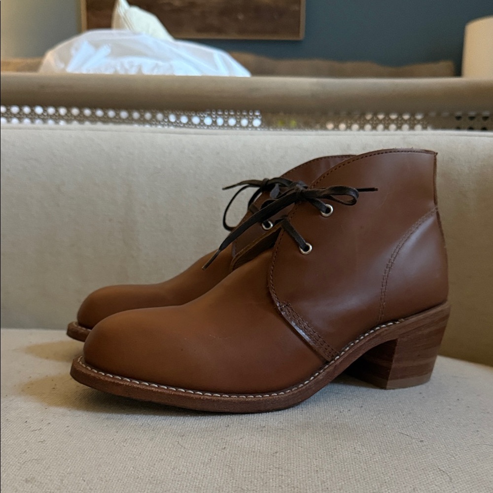 Red Wing Heritage Lillian Discontinued cognac 7 NWOT